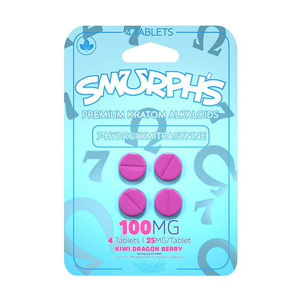 Smurph’s 7-OH Tablets - (4ct) 100mg - Image 3