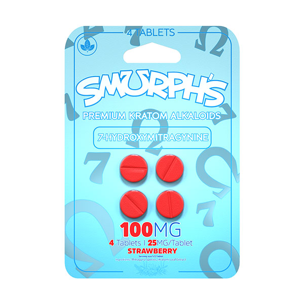 Smurph’s 7-OH Tablets - (4ct) 100mg