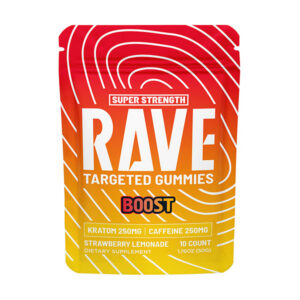 Rave Kratom Boost Gummies - 500mg