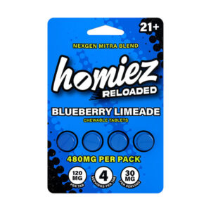 Homiez-Reloaded-Nexgen-Kratom-Tablets-(4ct)-480mg-Blueberry-Limeade