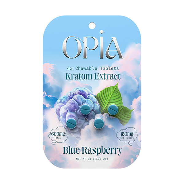 Opia-Kratom-Tablets-(4ct)-600mg-Blue-Raspberry