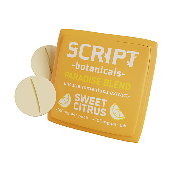 Script Botanicals Paradise Blend Tablets | (2ct) 200mg - Image 2