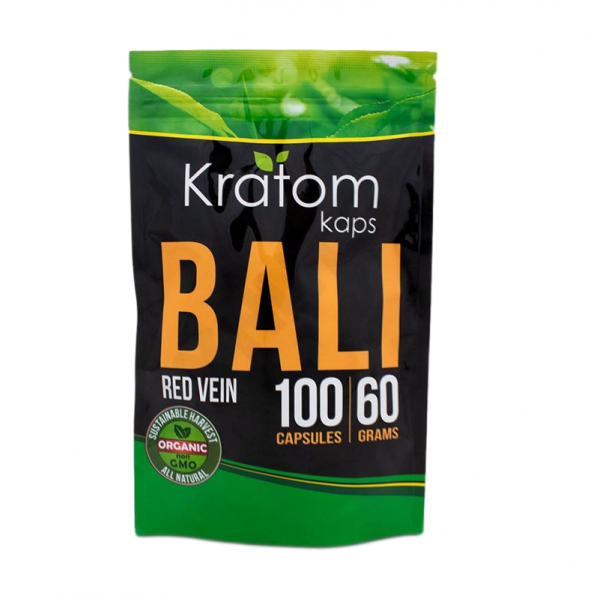 Kratom Kaps - Red Vein Bali Capsules - Image 3