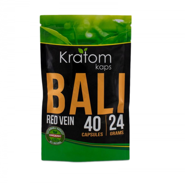 Kratom Kaps - Red Vein Bali Capsules - Image 2