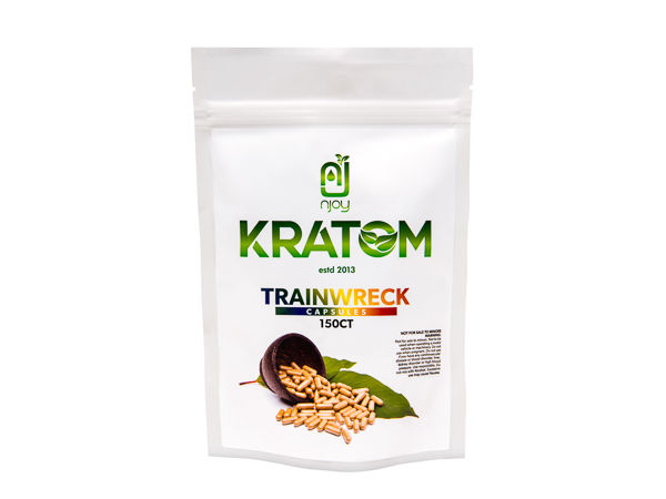NJOY Kratom - Trainwreck Capsules