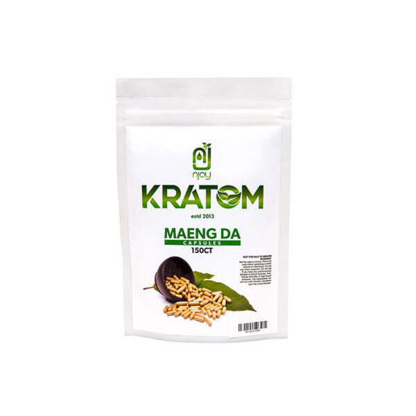 NJOY Kratom - Maeng Da Capsules