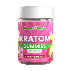 Happy Hippo Kratom Gummies | (20ct) 400mg