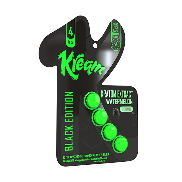 Kream Kratom Extract Tablets | (4ct) 800mg - Image 3