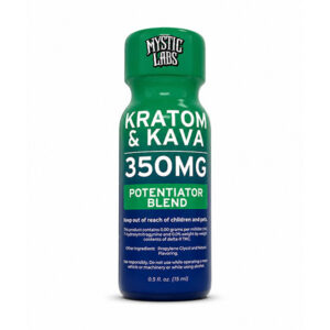 Mystic Labs Kratom + Kava Potentiator Blend Shot | 350mg