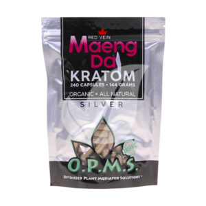 OPMS Silver - Red Vein Maeng Da Capsules