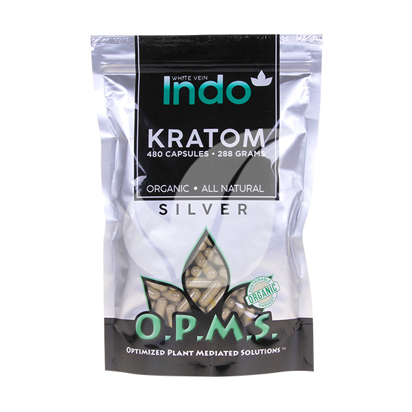 OPMS Silver - White Vein Indo Capsules