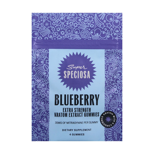 Super Speciosa Extra Strength Kratom Gummies | (4ct) 140mg - Image 2