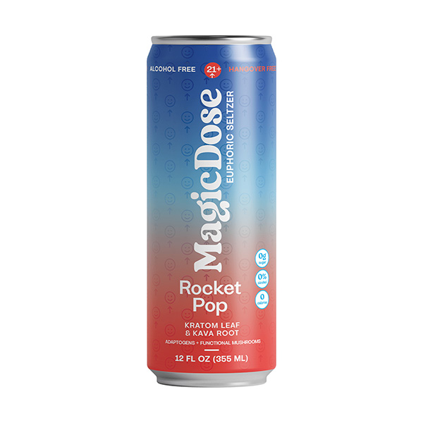 Magic Dose Kratom Leaf + Kava Root Seltzer (12oz) - Image 3