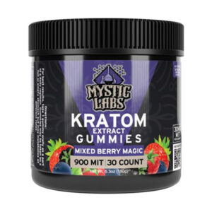 Mystic Labs Kratom Gummies | (30ct) 900mg