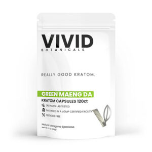 Vivid Botanicals Green Maeng Da Kratom Capsules