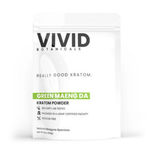Vivid Botanicals Green Maeng Da Kratom Powder