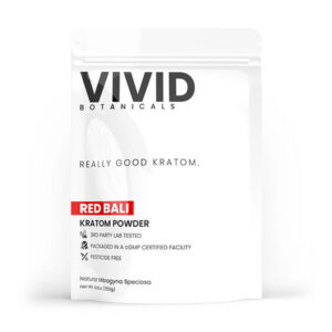 Vivid Botanicals Red Bali Kratom Powder