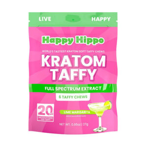 Happy Hippo Kratom Taffy Chews | (6ct) 120mg