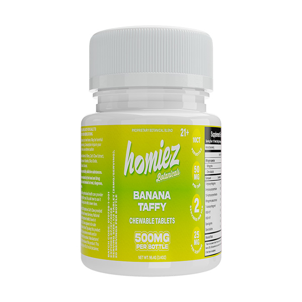 Homiez Botanicals Tablets | (10ct) 500mg - Image 2
