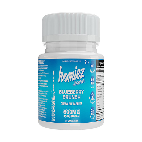 Homiez Botanicals Tablets | (10ct) 500mg - Image 5