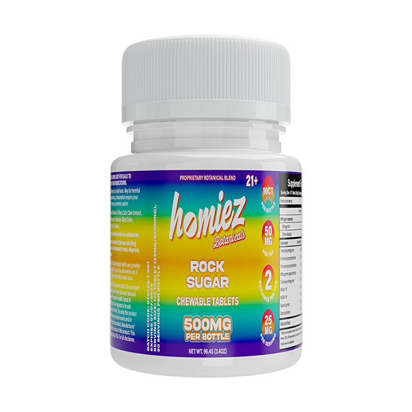 Homiez Botanicals Tablets | (10ct) 500mg - Image 3