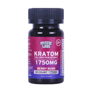 Mystic Labs Kratom Tablets | (10ct) 1750mg