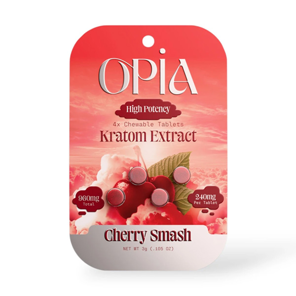 Opia High Potency Kratom Tablets | (4ct) 960mg - Image 2