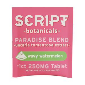 Script-Botanicals-Paradise-Blend-Tablets-(1ct)-250mg-Wavy-Watermelon